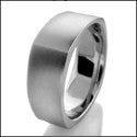 Mens Comfort Fit 8MM SCt Glass Band
