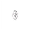 0.25 Marquise Cubic Zirconia CZ Loose stone