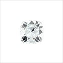 2.5 Ct Cushion Cubic Zirconia CZ Loose stone
