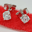 .40 TCW Round Studs Cubic Zirconia CZ Earrings