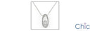 Cubic Zirconia Cz 2 Ct Oval Pendant