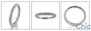 Eternity 5228-2959 Cubic Zirconia Cz Ring