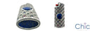 Sterling Silver Lighter Over Lapis Lazuli