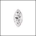 1 Ct Marquise Cubic Zirconia CZ Loose stone