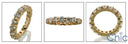 Eternity .20 Carat Each Round Cubic Zirconia Share Prong Available 14K Rose Yellow and White Gold  Total Carat  3.5 Wedding Band