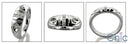 Mens 7mm Width TCW .15 Ct Cubic Zirconia CZ Wedding Band