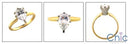 Solitaire 1 Ct Pear Solitaire Cubic Zirconia Cz Ring