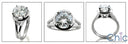 Solitaire 1.5 Brilliant Center Channel Cubic Zirconia Cz Ring