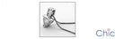 Cubic Zirconia Cz 1 Ct Triangle Channel Bail Pendant