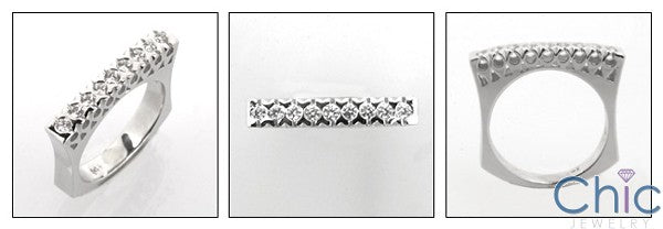 Fine Jewelry Half Ct Euro Cubic Zirconia Cz Ring