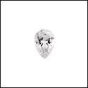 .25 Ct Pear Shape Tear Drop Cubic Zirconia CZ Loose stone