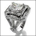Estate 7826 Cubic Zirconia Cz Ring