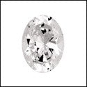 2 Ct Oval Cubic Zirconia CZ Loose stone
