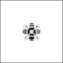 1.5 Ct Asscher Cubic Zirconia CZ Loose stone
