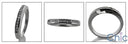 Wedding .15 TCW Round Pave Cubic Zirconia CZ Band 
