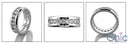 Mens Cubic Zirconia Eternity Ring