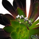 Wedding .50 TCW Princess Bezel 5 Stone Cubic Zirconia CZ Band