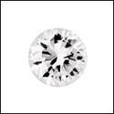 1.5 Ct Round Brilliant Cubic Zirconia CZ Loose stone