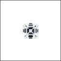 1 Ct Asscher Cubic Zirconia CZ Loose stone