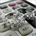 Wedding .70 Round in Share Prong Cubic Zirconia CZ Band 