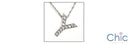 Cubic Zirconia Cz Yol Yesenia Y Letter Initial Pendant