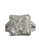 10 Carat Princess cut CZ Ring CHICASHOTPRINCESS -  LA Chic Jewelry Inc
