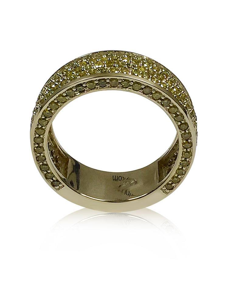 Wedding Band For Him 14k Yellow Gold