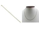Tiffany Style Chain in 14K White Gold or 14K Yellow Gold