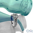 Solitaire 1 Ct Round Brilliant Cubic Zirconia Cz Ring
