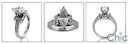 Anniversary 1 Ct marquise Pave Cubic Zirconia Cz Ring