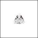 .25 Triangle Trillion Cubic Zirconia CZ Loose stone