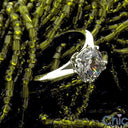 Solitaire 1.5 Round Brilliant Double Prong Cubic Zirconia Cz Ring
