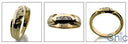 Mens .20 TCW in Channel Cubic Zirconia CZ Wedding Band