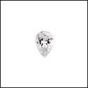 .15 Ct Pear Shape Tear Drop Cubic Zirconia CZ Loose stone