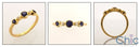 Fine Jewelry Dainty 0.40 TCW SapphireDiamond CZ In Bezels Cubic Zirconia Cz Ring