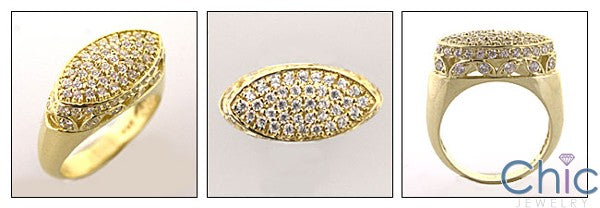 Fine Jewelry .75 Round TCW 14k Gold Cubic Zirconia Cz Ring