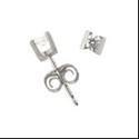 .50 Ct Round Channel Set Cubic Zirconia CZ Earrings