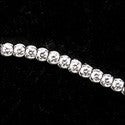 Round Half Bezel 7.5 Ct Cubic Zirconia CZ Bracelet