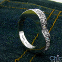 Wedding Heart Shaped Cubic Zirconia CZ Band 