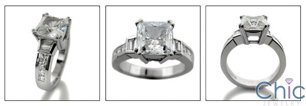 Anniversary Princess 2 Ct Cubic Zirconia Cz Ring