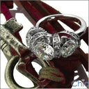Fine Jewelry Round Stone Channel Pave 3.75 TCW Cubic Zirconia Cz Ring