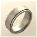 Mens Titanium 7mm Band