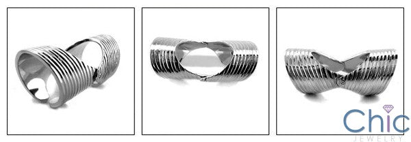 Bendable ring in Silver and Gold