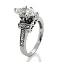Anniversary 1 Ct marquise Pave Cubic Zirconia Cz Ring
