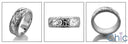 Mens ViCt orian HCt Engraved 7MM Band