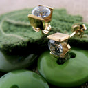 Round 2 Ct Channel Set Cubic Zirconia CZ Earrings