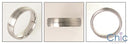 Mens Satin Finish Wedding Band