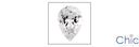 2 Ct Pear Shape Tear Drop Cubic Zirconia CZ Loose stone