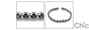 Amethyst Oval Tennis Cubic Zirconia CZ Bracelet