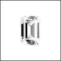 1 Ct Emerald Step Cubic Zirconia CZ Loose stone